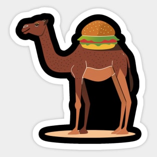 Camel's Dietary Habits Sticker